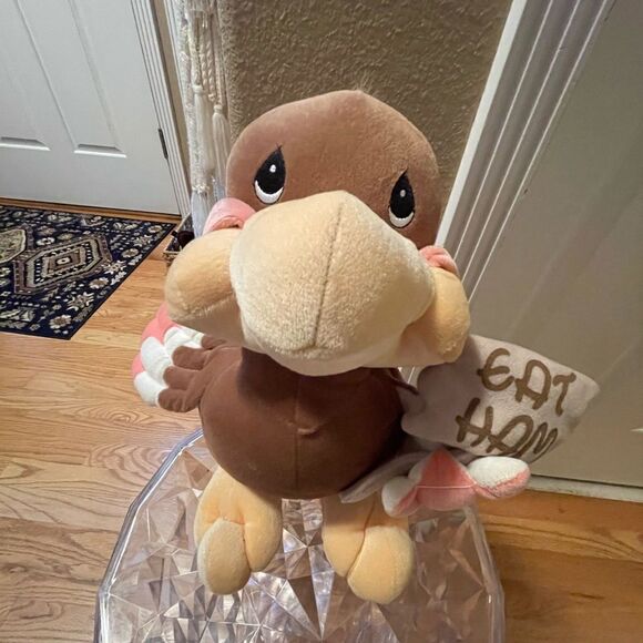Precious Moments Tender Tails Turkey Plush Eat Ham 1999 - Picture 12 of 16